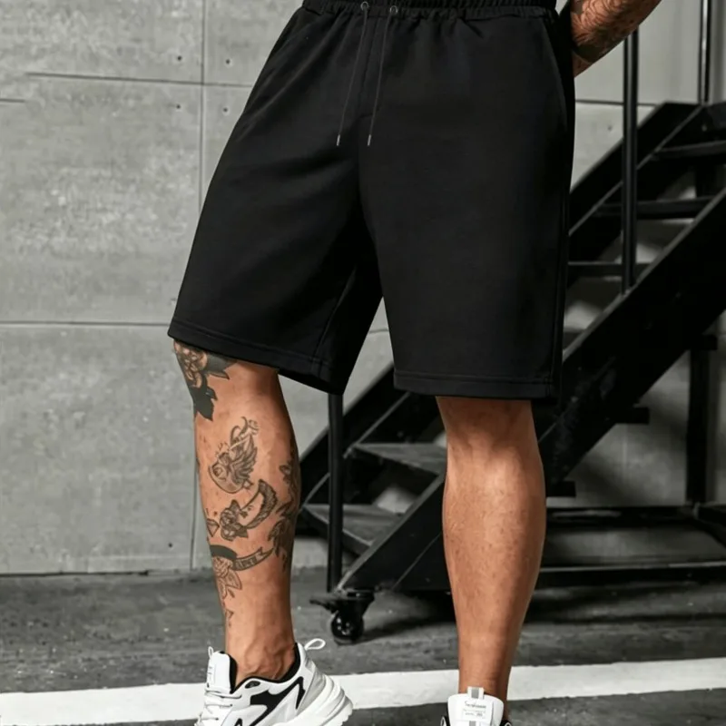 Men's Casual Sports Shorts, Fashionable Street Casual Style, Street Fashionable Loose Shorts, Unisex Summer New Style