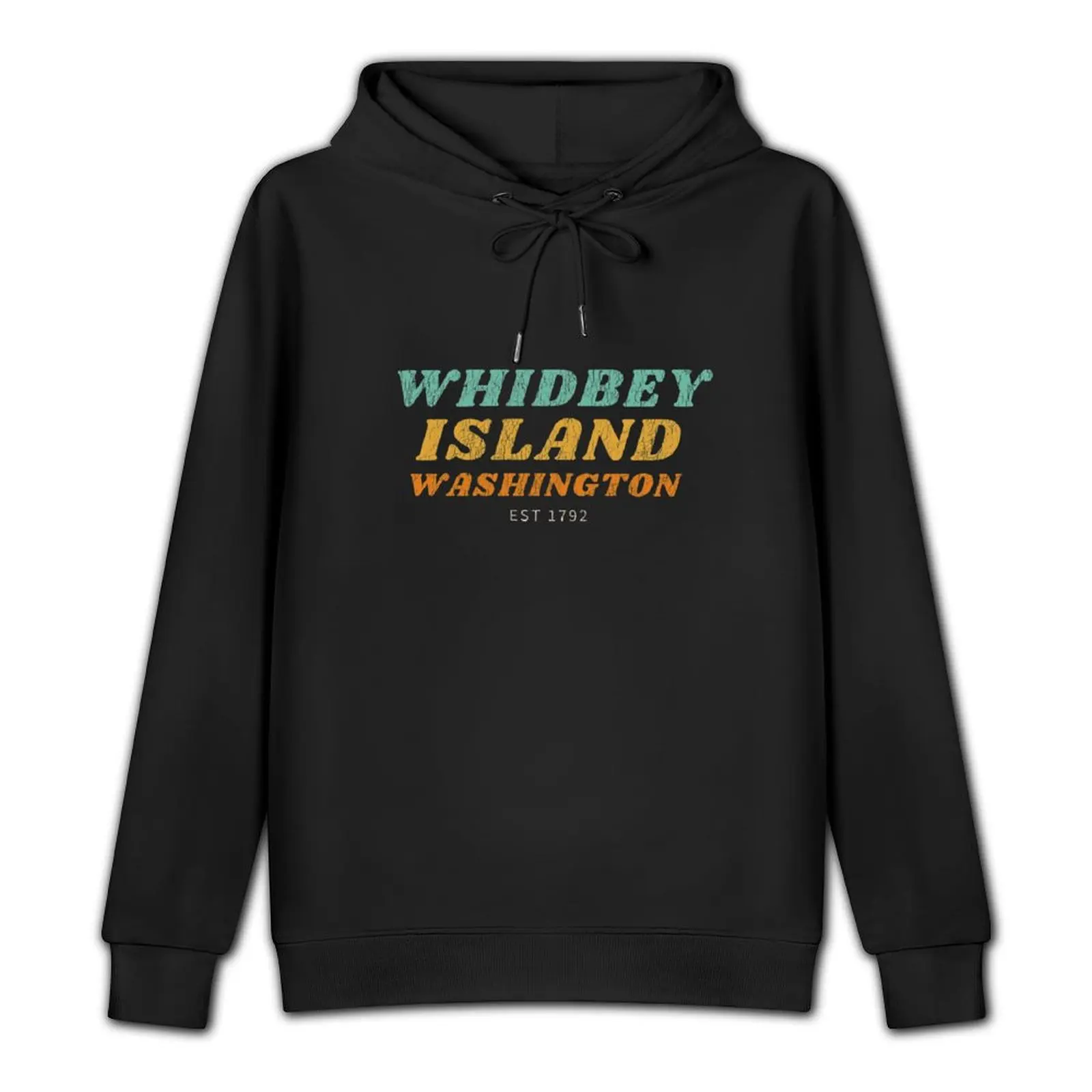 Whidbey Island, Washington, Est. 1792 Pullover Hoodie korean clothes autumn jacket men winter clothes graphic hoodies