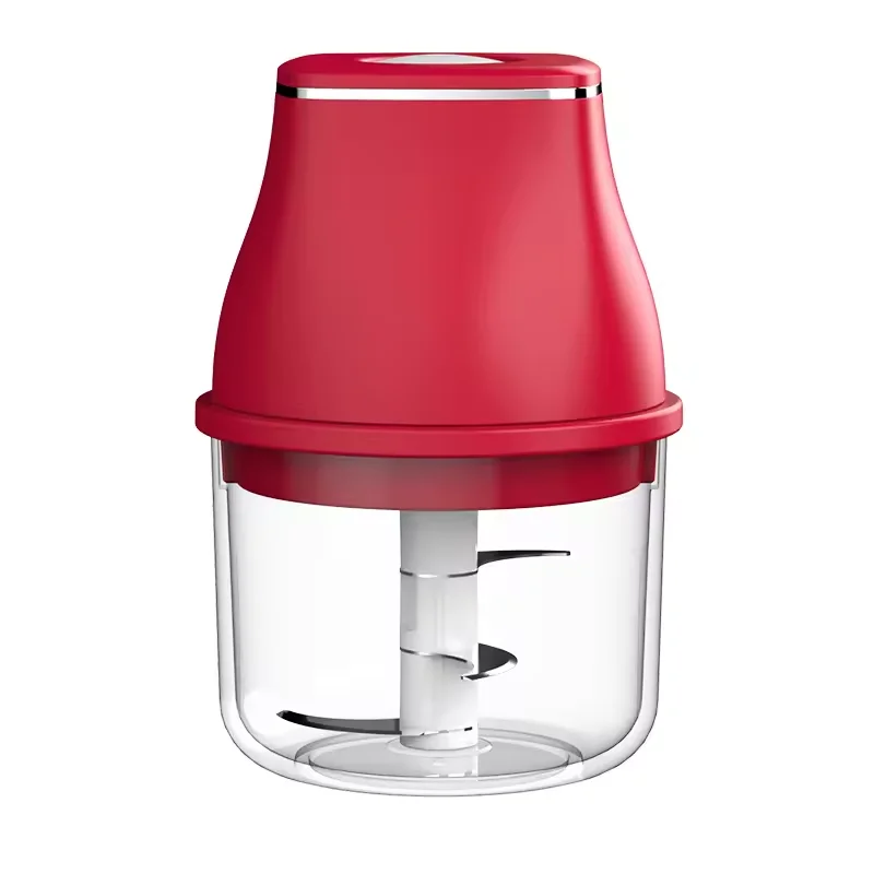 

Hand Held Mini Meat Grinder Rechargeable Battery Powered Stainless Steel Quiet Operation Household Kitchen Appliance