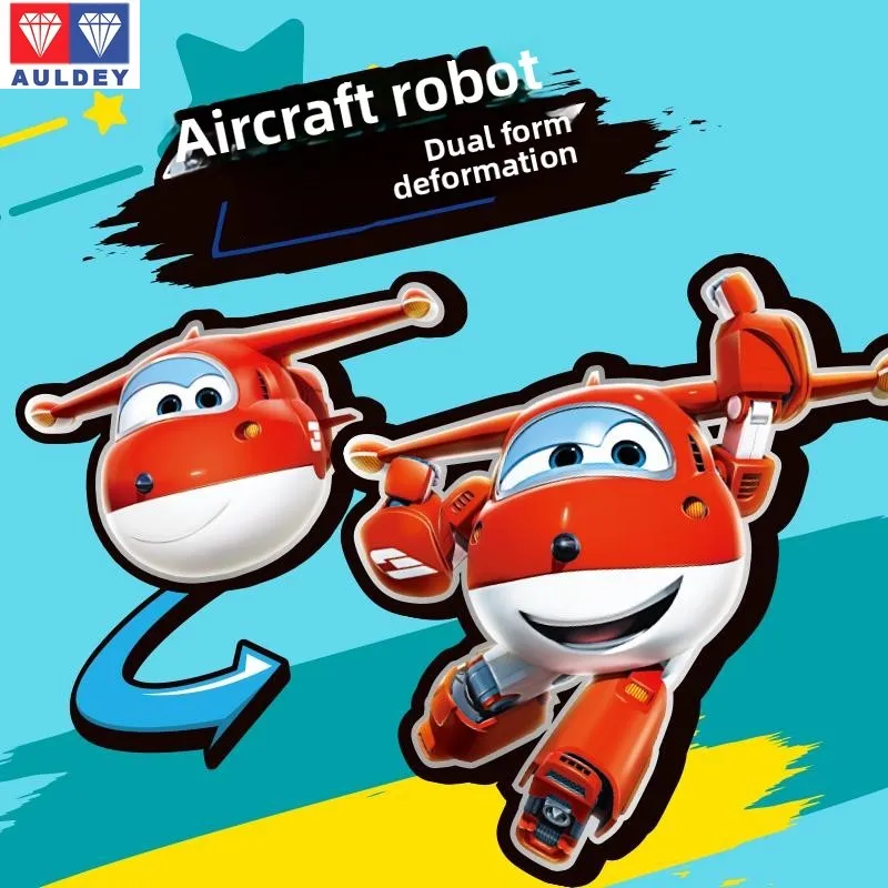 ​ Auldey Super Wings Jett & Tino Transforming Toys – klassisches Easy Transformation Combiner Set (Geschenk für Kinder) ​ ​ ​ Übersetzungsskript