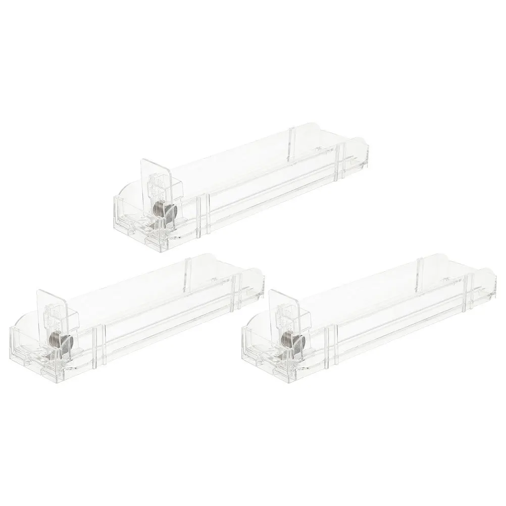 

3pcs Automatic Shop Cigarette Showcase Display Cigarettes Holder Rack 28cm10 Lightweight Store Case Transparent Plastic