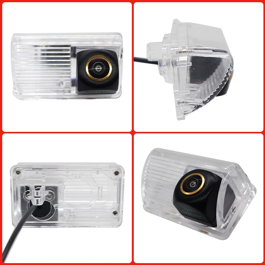 1080P 170° Golden FishEye Vehicle Rear View Camera For Toyota Auris MK1 E150 2006 2007 2008 2009 2010 2011 2012 HD Night Vision