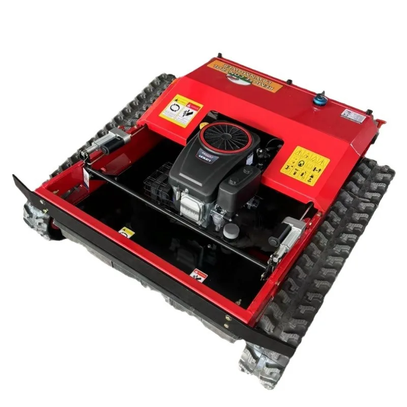 

Automatic Obstacle Avoidance Remote Control Lawn Mower Intelligent Weeding Machine 196cc for Mountain Weeds Cleaning