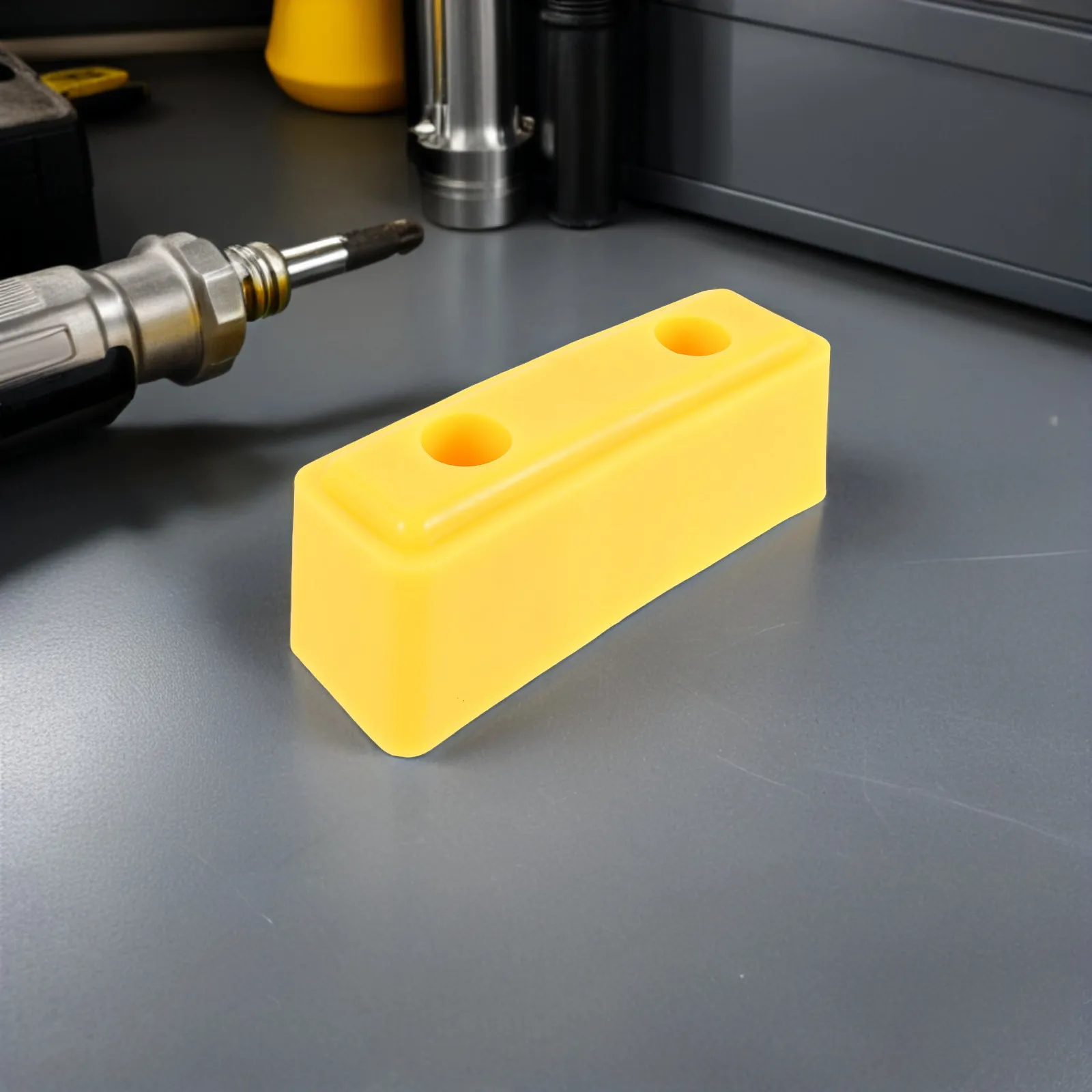 Heavy Duty Rubber Isolation Foot Pad Shock Absorbing Bumper Protector for Truck Trailer Rear Door Collision Prevention