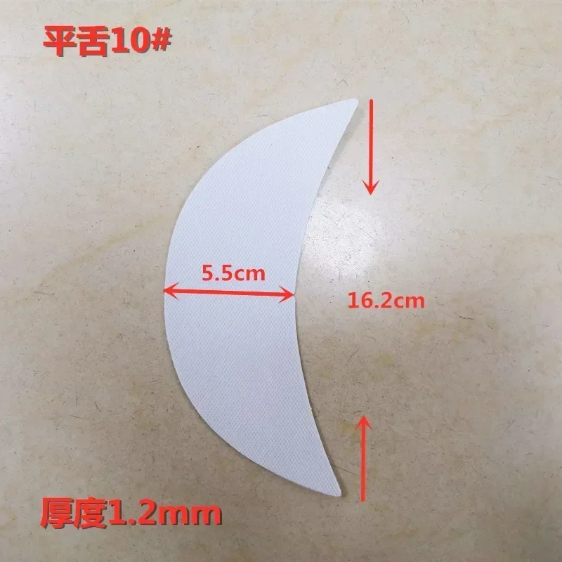 20pcs 5.5x16.2CM  Baseball Cap Visors White Plastic Caps Inserts Wholesale Hap Shaper Making Kit