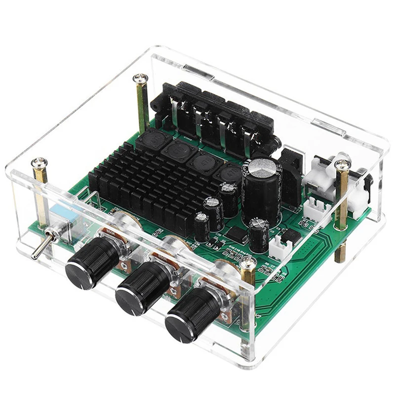 TPA3116D2 Digital Audio Amplifier Board Dual Channel 80Wx2 Stereo TPA3116 High Power Amplifier Sound Preamplifier Board