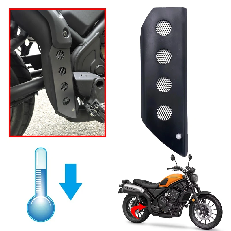 

Motorcycle Accessories Thermal Insulation Panels Anti-scalding Cover Fit For Honda CL250 CL300 CL500 CL 250 300 500 2023 2024