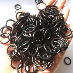 NBR O Ring Black Nitrile O-ring Thickness CS 1 1.5 2 2.4 3mm Outer Diameter 3-30mm Rubber Spacer Oil Resistance Washer Nbr ORing