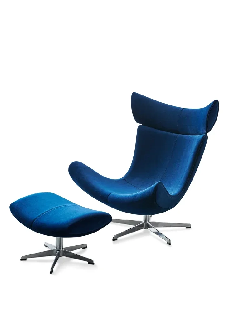 

Кресло для отдыха Минималистская гостиная Вращающийся дизайнерский балкон Улитка с одним сиденьем