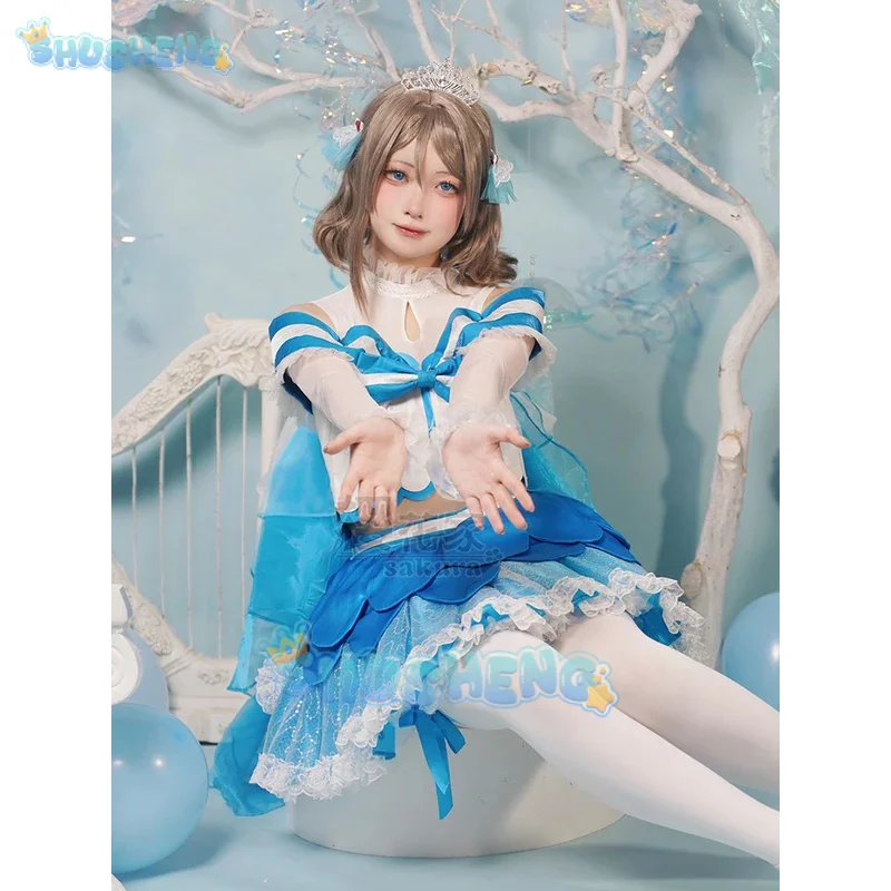 Lovelive Matsura Kanan Tsushima Yoshiko Aqours Love Aquarium Cosplay Costume Cos Game Anime Party Uniform Hallowen Play Role