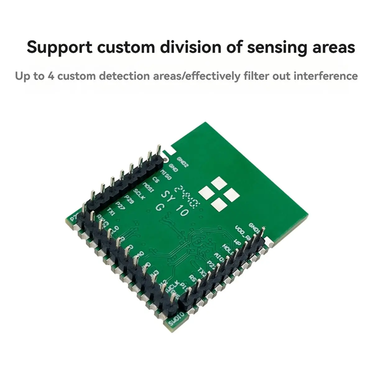 60GHz Millimeter Wave Radar Module Gesture Recognition 3D Human Presence Detection Static Breathing Detection