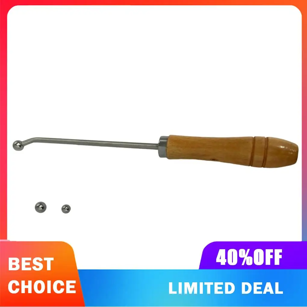 

Прочные инструменты для обработки листового металла для духовых инструментов с деревянной ручкой, аксессуары для французских инструментов