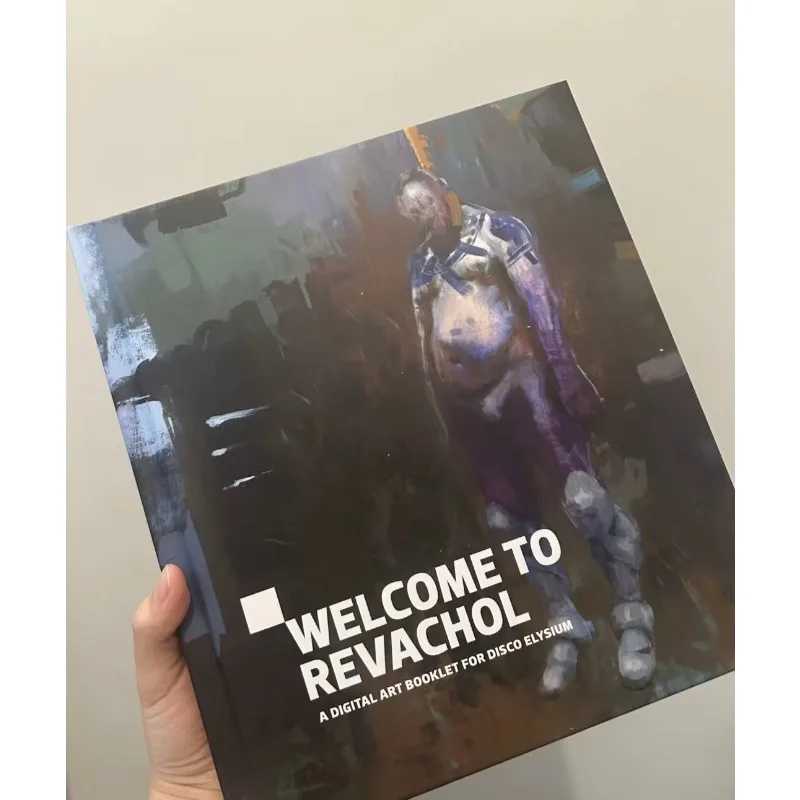 Disco Elysium Artwork Setting Book Detective RPG Art Book Merchandise Set Illustration Collection Scene Character