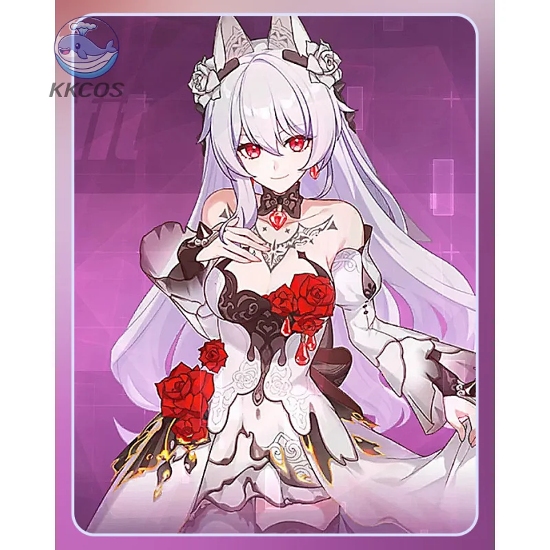 Cosplay Série: Honkai Impact 3rd Lunar Vow: Crimson Love - Fantasia Magnífica KKcos Theresa Apocalypse