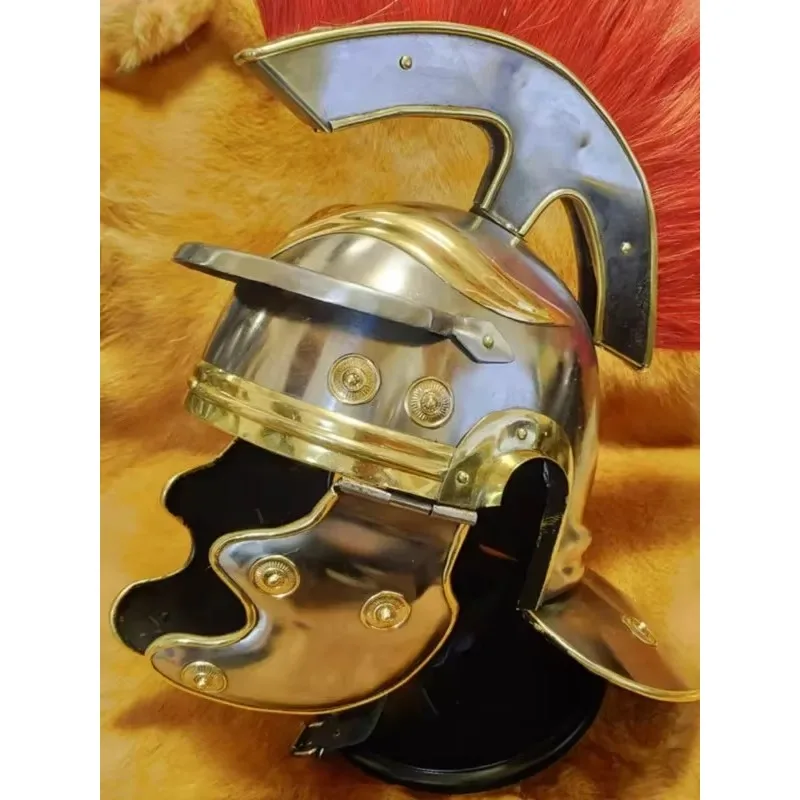 Roman Centurion Helmet Gaul G-type Helmet Optio Roman Helmet Wearable