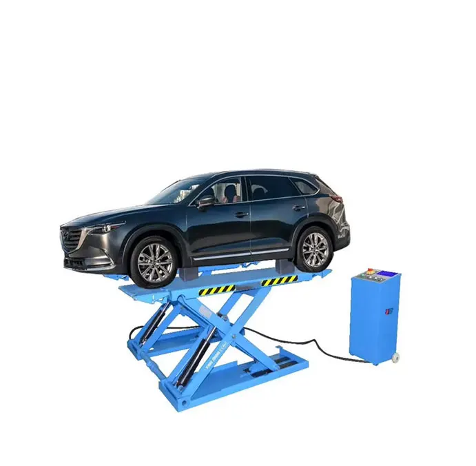 

P3010 Scissor Lifts Factory Hot Selling ultra Thin Scissor Car Lift with CE 3000kg Above Ground ultra Thin Scissor Car Lifter
