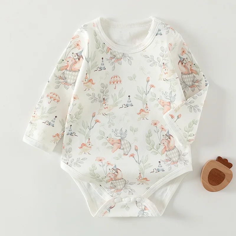 

Newborn Cotton Bodysuit SeamlessANewborn Baby Romper Anyang Children's Clothing Wholesale