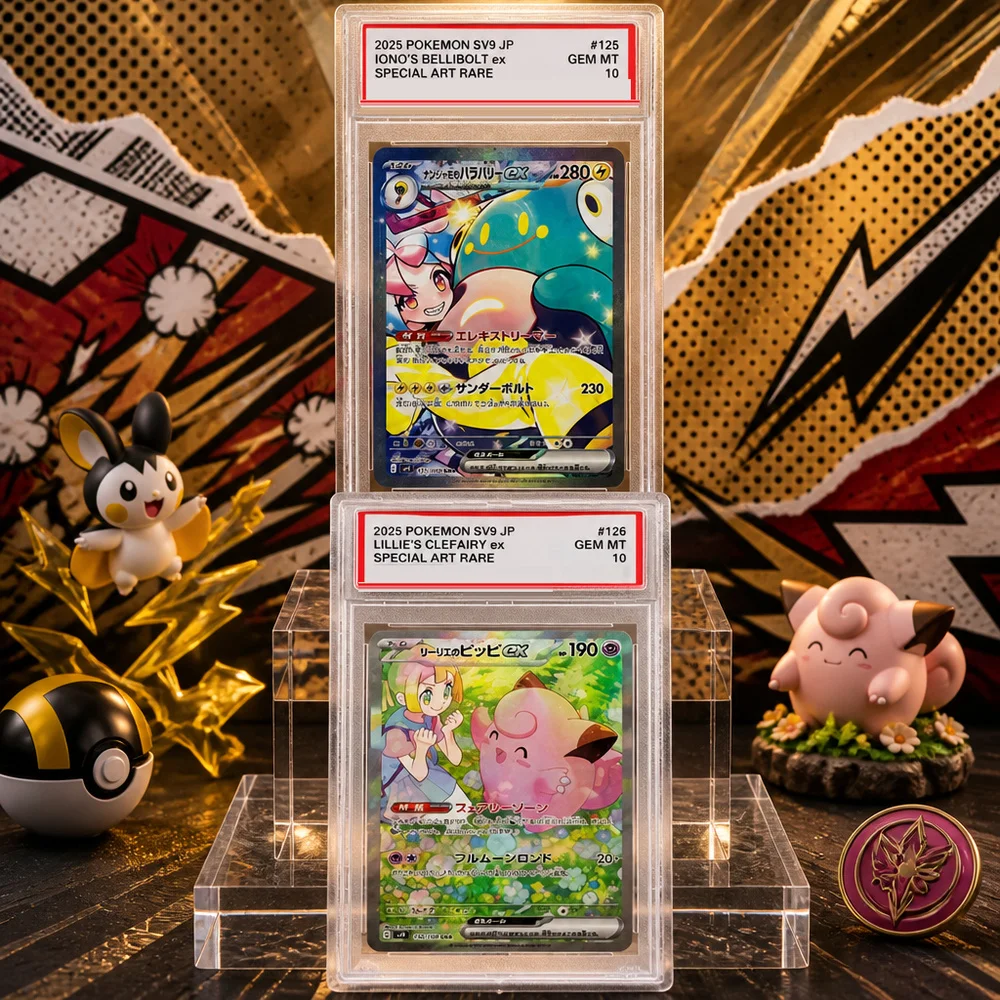 PTCG 2 Styles DIY Rating Card Collection Card Copy 10Points Rating Card Game Gift