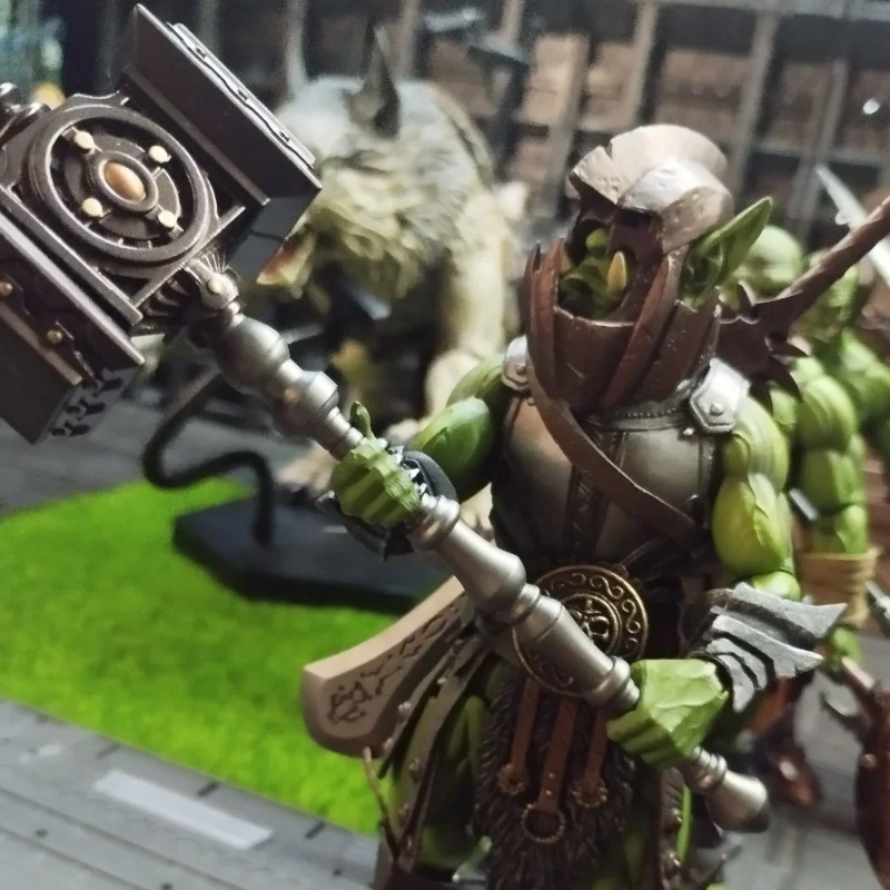 

In Stock Four Horsemen Studio Mythic Legions Green Dragon Man Plague Horse Worm Absenteeism Action Figures Toys Custom Gift