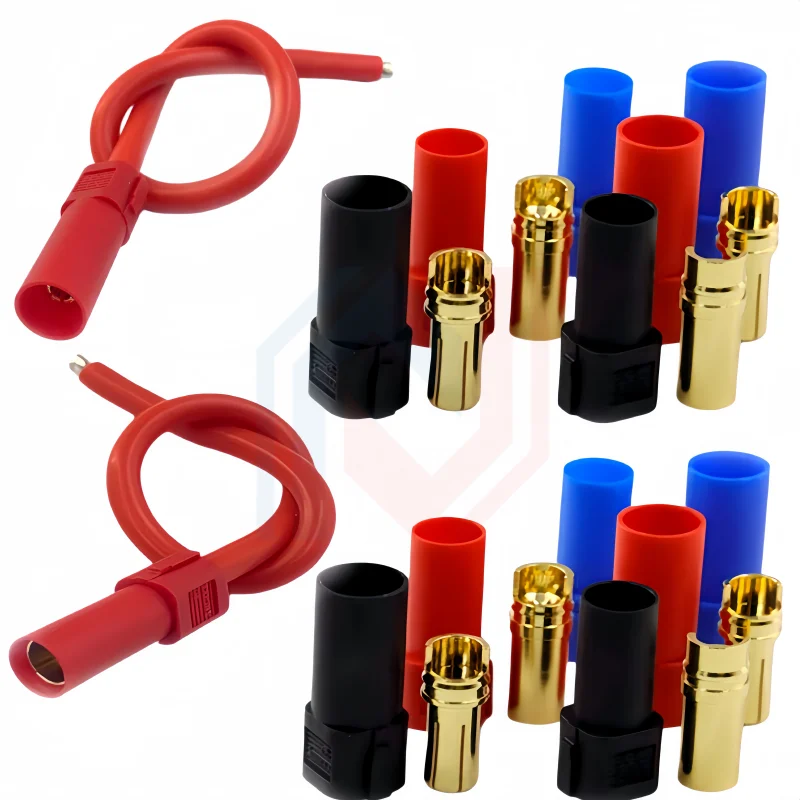 AMASS XT150 Connector Adapter 6mm Male/Female Gold-plated Plug High Rated Amps For RC LiPo Battery