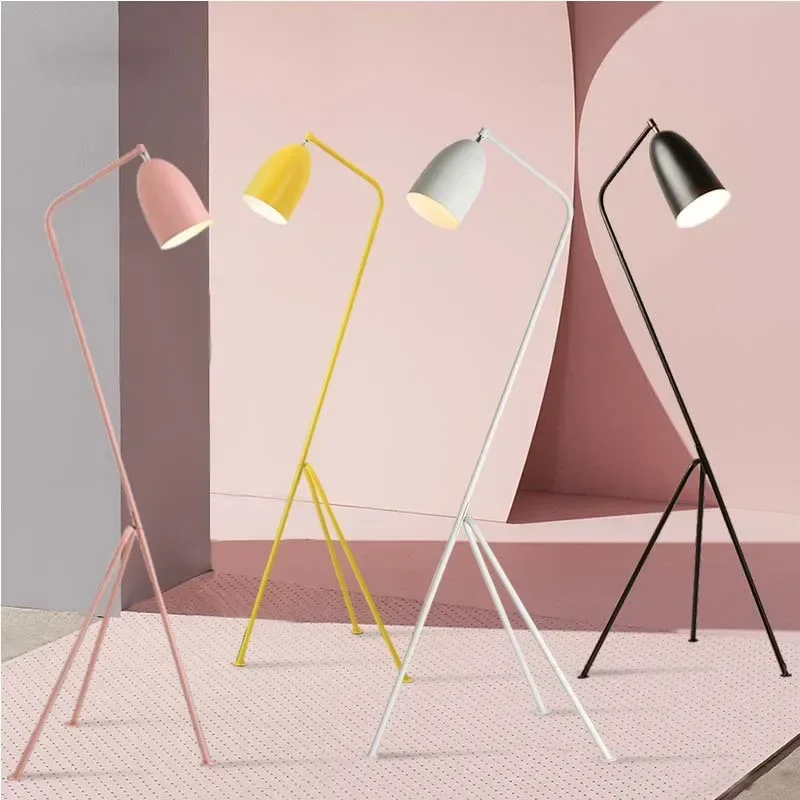 Denmark Designer Three Legged Floor Lamp for Bedroom Living Room Studio Tripod Lambader Standing LED Lighting Fixtures