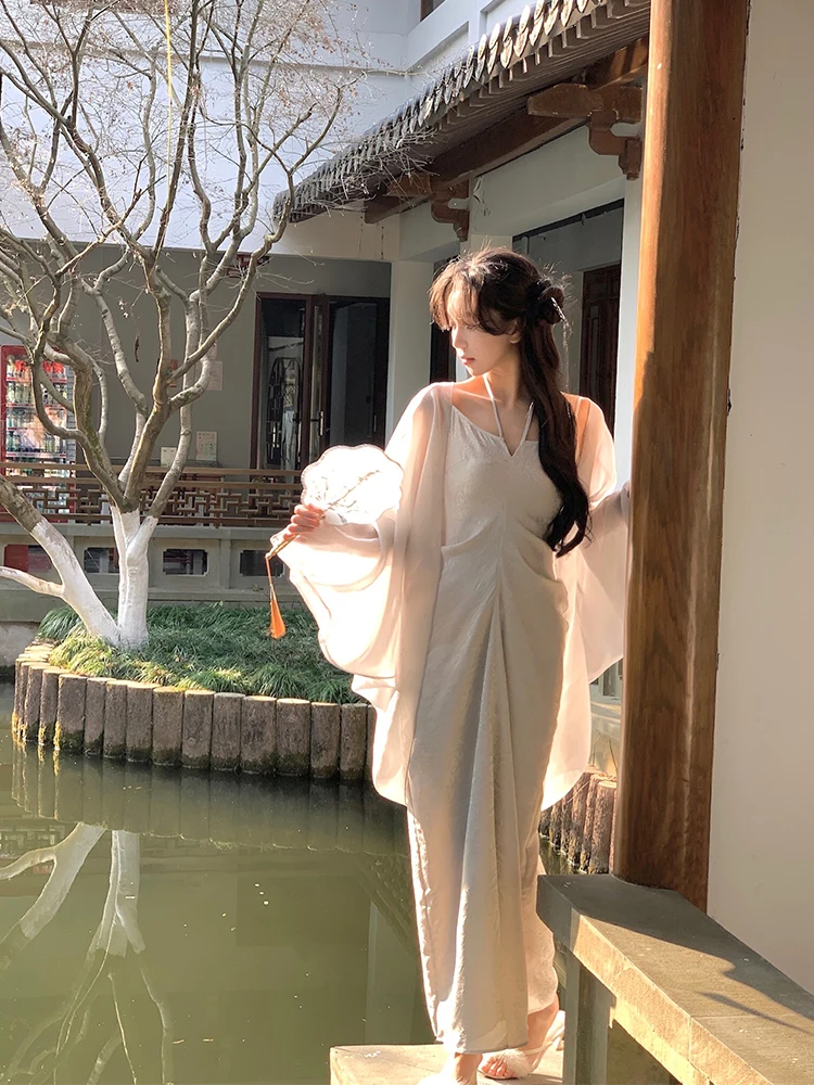 

Новая женская легкая летняя юбка-накидка свободного кроя из мягкой марли для весны и лета