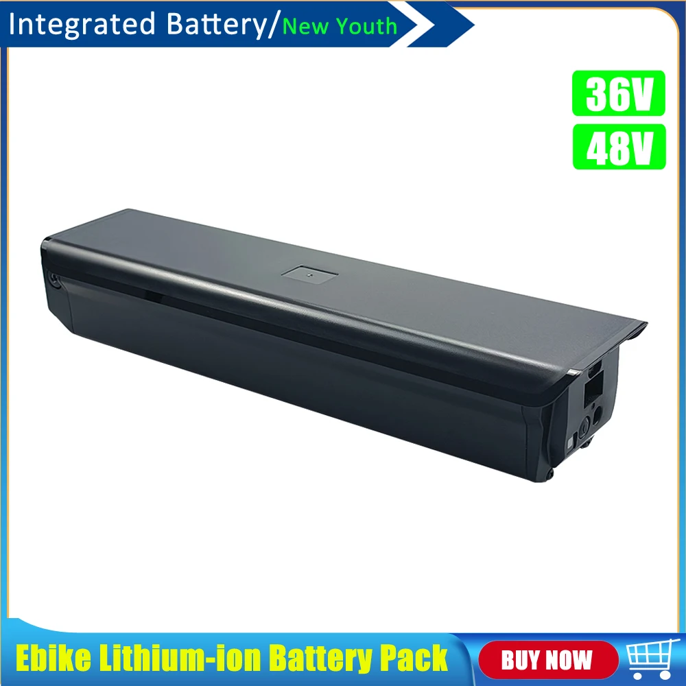 Internal Battery 48V 14Ah 672Wh Lithium-Ion Battery Pack for VOLTBIKE Venture Step-Thru Bafang M600 500W Electric Bike