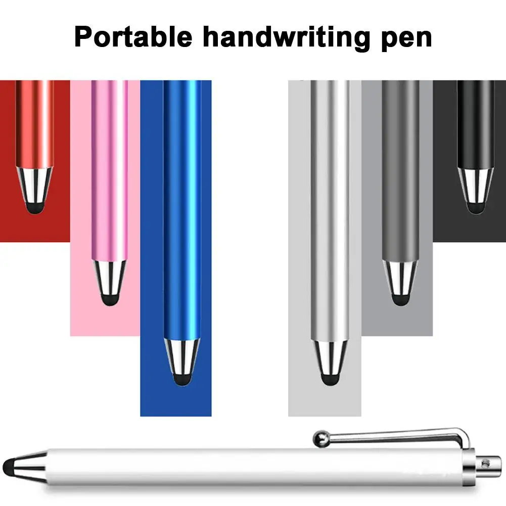 Universal Screen Stylus Pen For Capactive Pen Pencil With Pen Clip For Phone Tablet D4d6