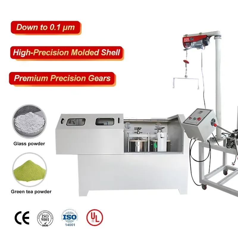 i TENCAN XQM-80L Electric Vertical Lab Planetary Ball Mill Motor 380V Programmable Wet/Dry Grinding for Battery Graphene