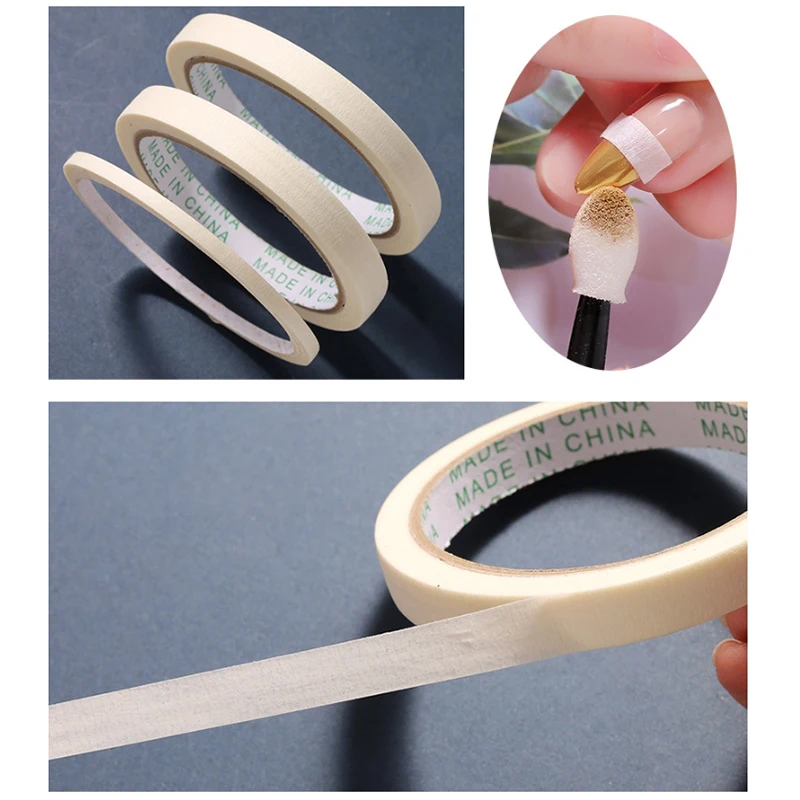 0.3/0.5/0.8/1/1.2cm French Nail Adhesive Tapes Line Nail Art Form Fringe Tip Guides Template Stickers Creative Stencil