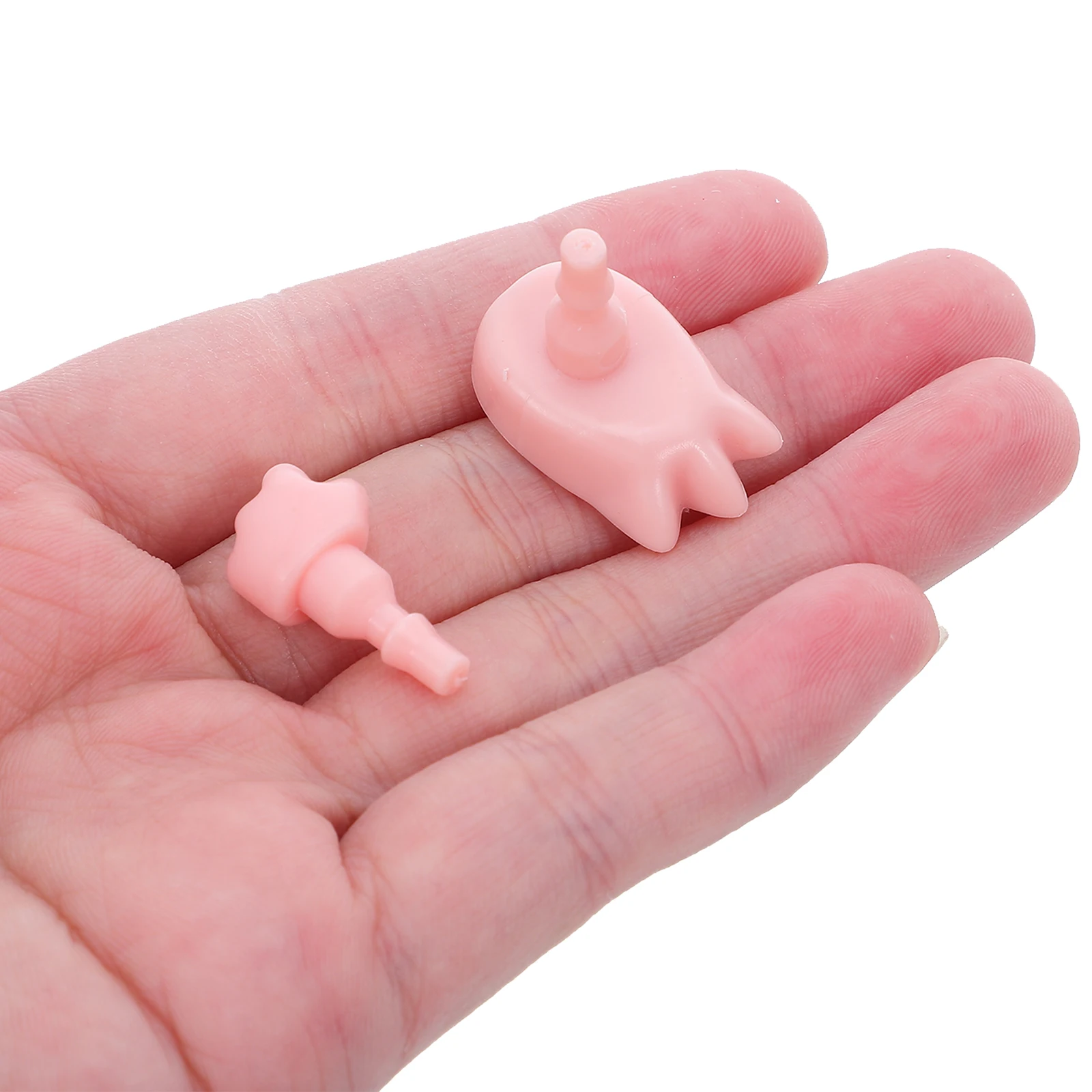 4 set 4 Sets Miniature Toy Accessories Tiny Realistic Hands Feet Replacement Parts Puppet Joints Repair Supplies