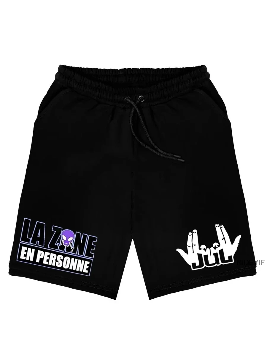 فرنسا مغني الراب يوليو السراويل للرجال النساء الصيف عارضة تنفس القطن الشاطئ السراويل المريحة الرجال السراويل #5