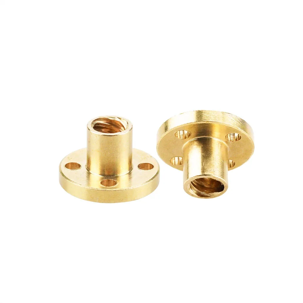 1Pc 3D Printer M8 TR8 - 8mm 4mm 2mmTrapezoidal Screw for Supporting All the Copper Nut Stepper Motor Guide screw for Lead Screw