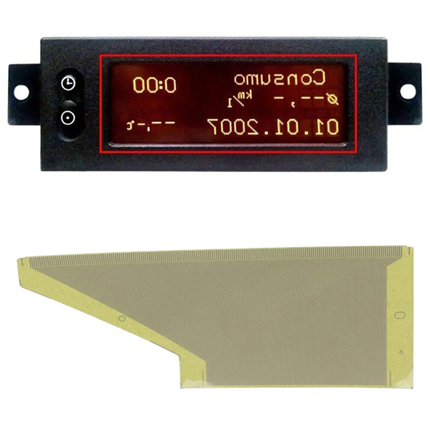 Flat LCD Connector Display Ribbon Cable For Opel ASTRA Opel Holden Vauxhall Chevrolet ASTRA 024461677 1023552 Instrument Cluster