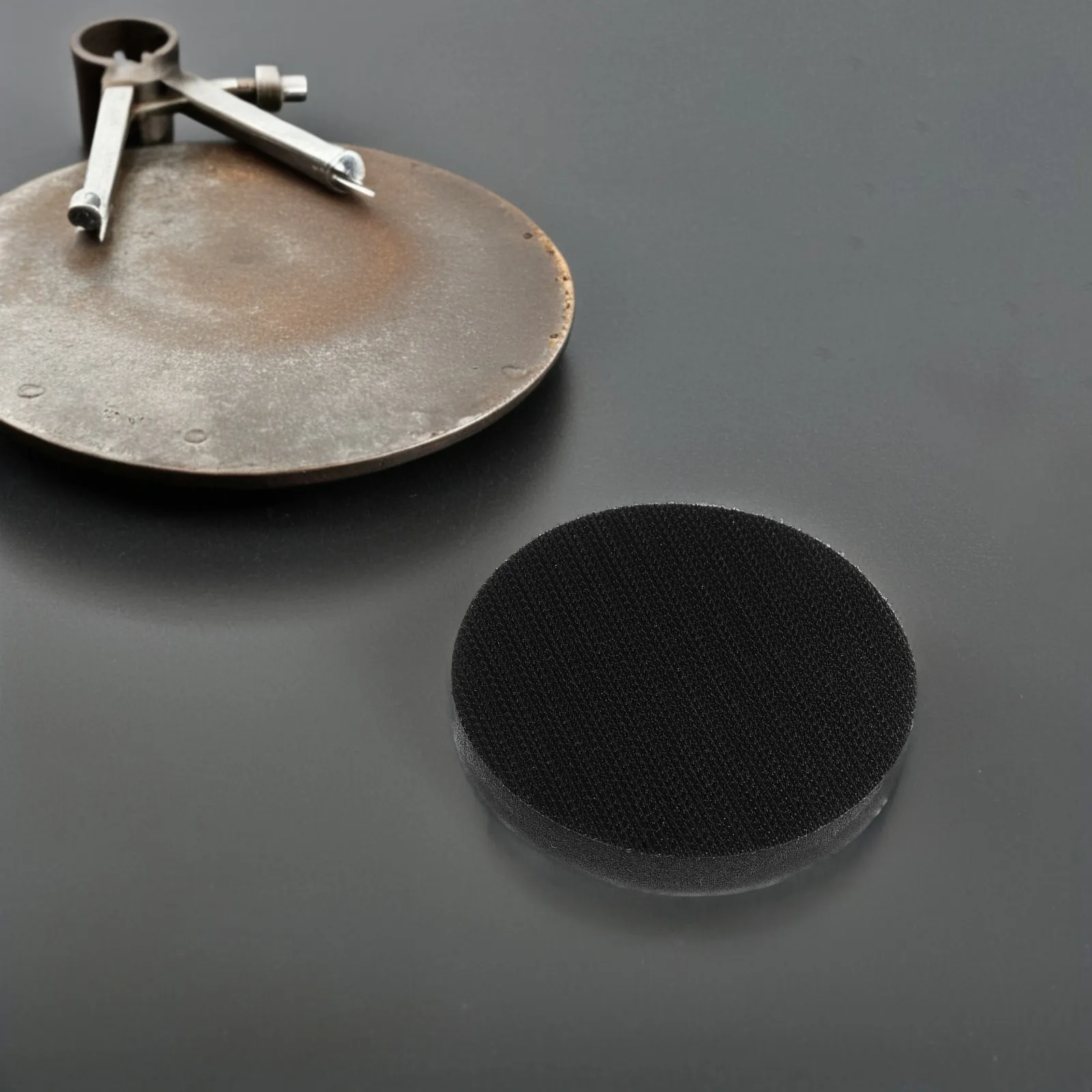 5Pcs Sponge Buffer Pads Soft Durable Cushioned Surface for Pneumatic Dry Grinder Sandpaper Polishing Discs Auto Woodworking DIY view 3