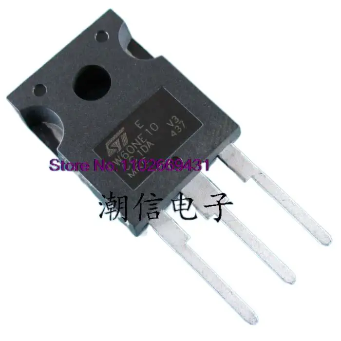 

5 шт./партия, W60NE10 STW60NE10 60A 100V Оригинал, цвет заднего вида. Power IC