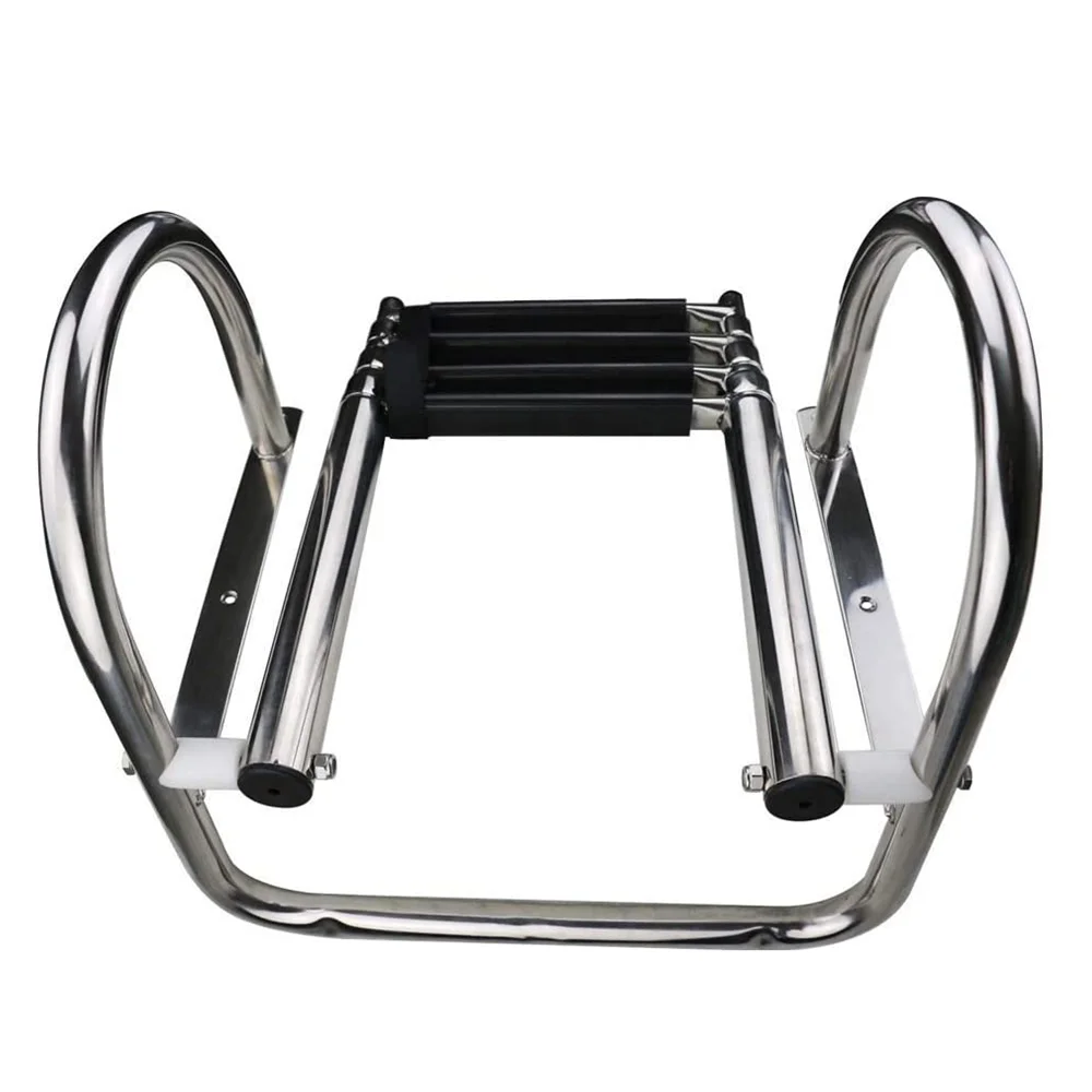 Anshun البحرية الألومنيوم الفولاذ المقاوم للصدأ 316 سلم الإقامة تلسكوبي Gangway #3