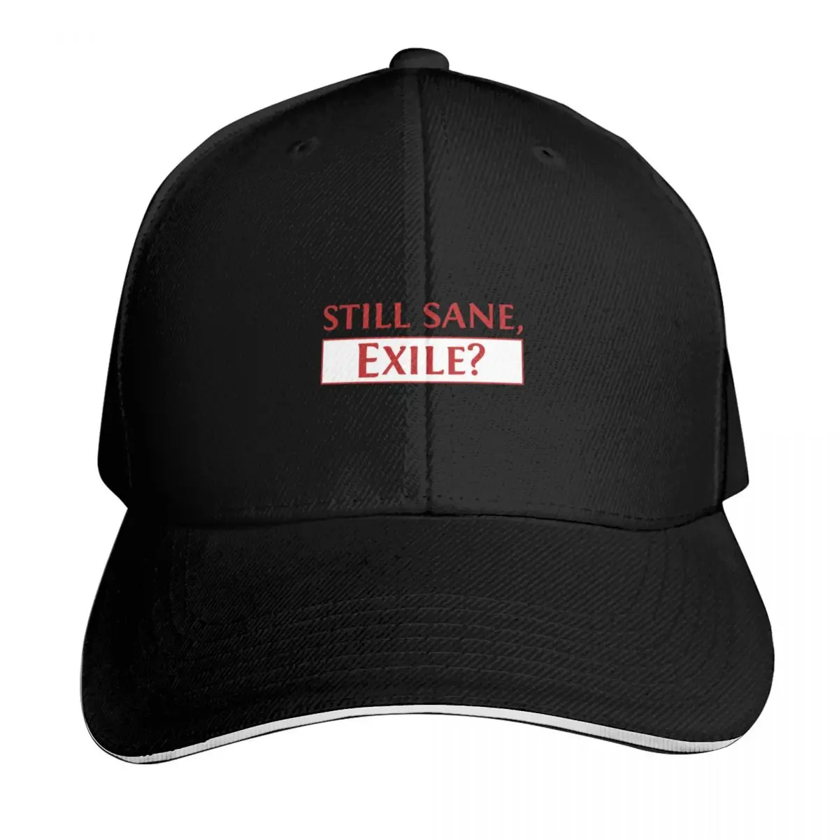 Still Sane, Exile Exalted Loot Baseball Cap Curved Brim Classic Fit Low Profile Unstructured Unisex for Men Women