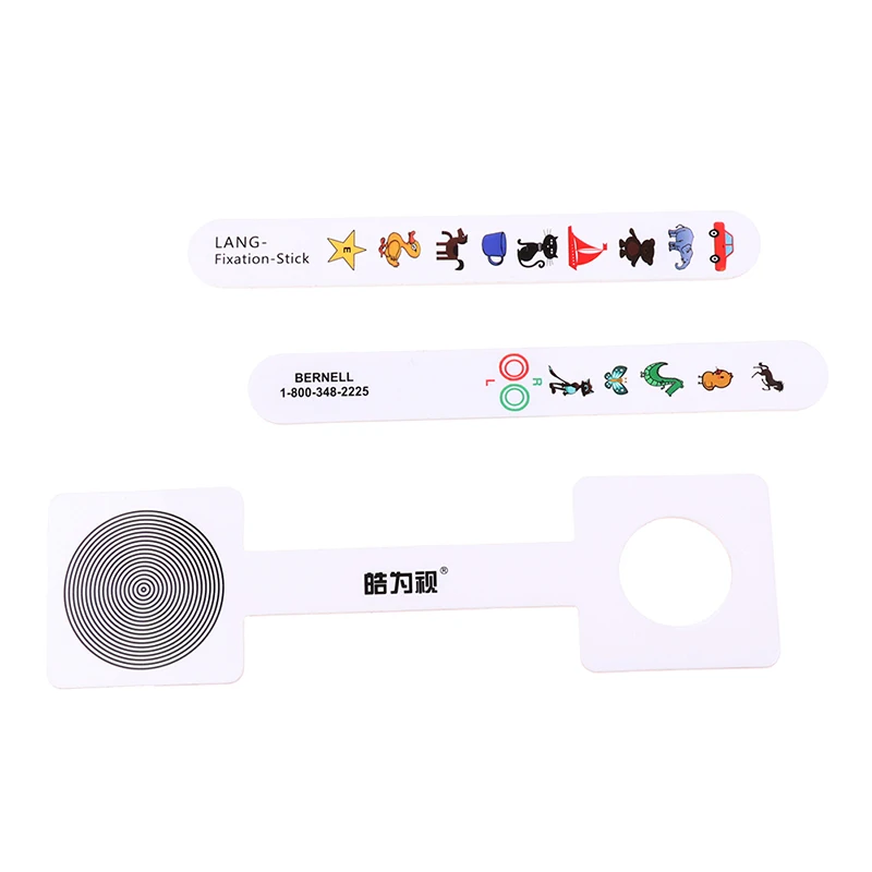 Children Fixation Stick With Red Green Anti Suppression Check Vision Tester