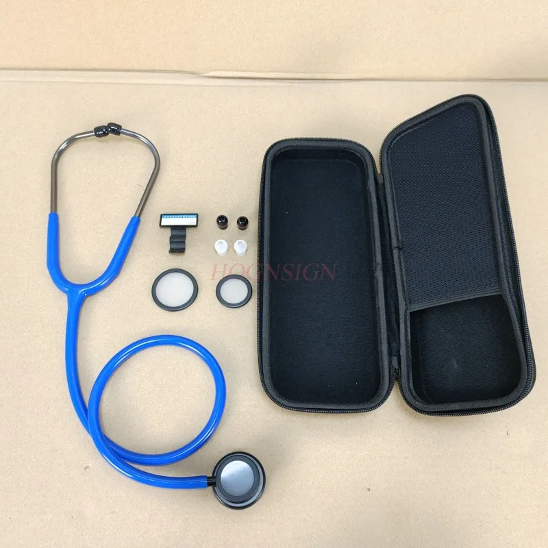 cardiologist special for children and adults general stethoscope + Box Nurse Medical stainless steel frequency conversion