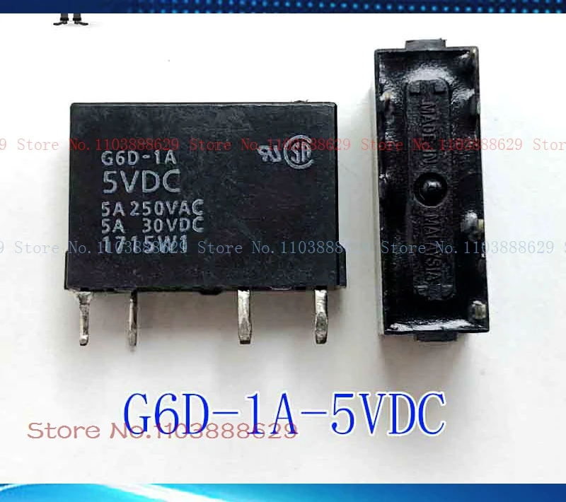 G6D-1A-5Vdc 4 5A 5V…