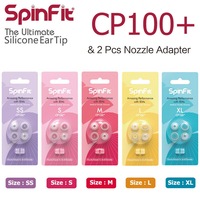 SpinFit CP100+ CP100 PLUS Medical Grade Silicone Eartips for Earphone Nozzle Diameter from 4.5-5.5mm CP100+ V.2 EarbudsDUNU FIIO