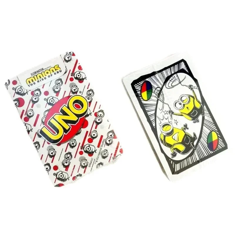 Mattel UNO Minions gioco da tavolo card puzzle leisure party multiplayer game family party fun entertainment gioco di carte giocattolo per bambini