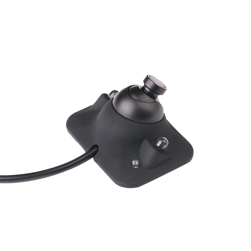 Car Rear View Camera Waterproof Ir Night Vision 180 Degree Horizontal 90 Degree Vertical Rotation Right Side Mirror Backup