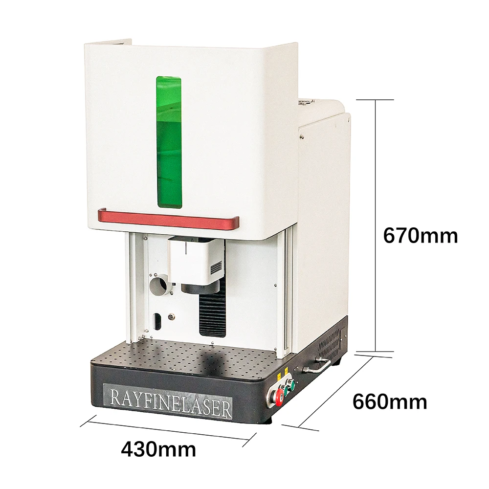 Top Supplier Mini 150*150mm Fully Enclosed Fiber  Marker CE