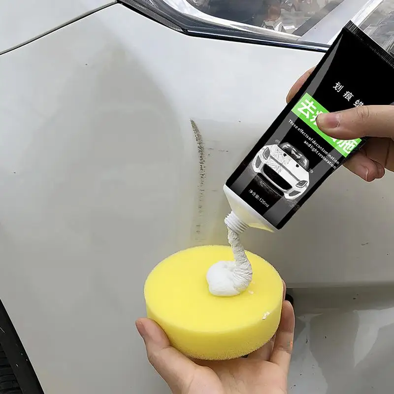 

120ml Car Scratch Remover Car Paint Repair Polish Spray Agent Paint Water Spots Cleaner Rubbing Remover Compound For Vehicles