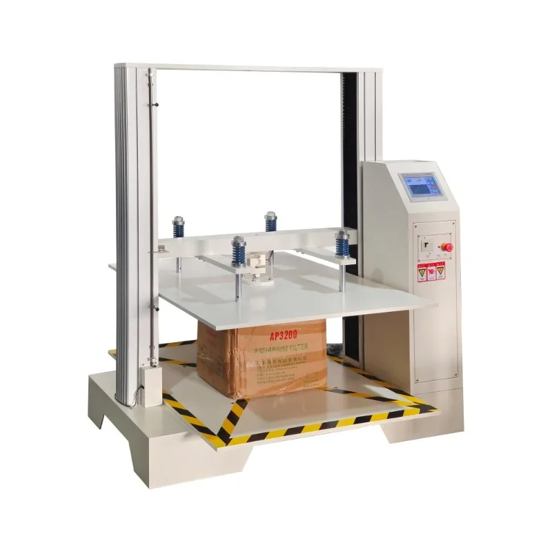 Carton Compression Tester ASTM D6990 Corrugated Box Compressive Strength Tester Iso 12048 Packaging Laboratory Testing Equipment