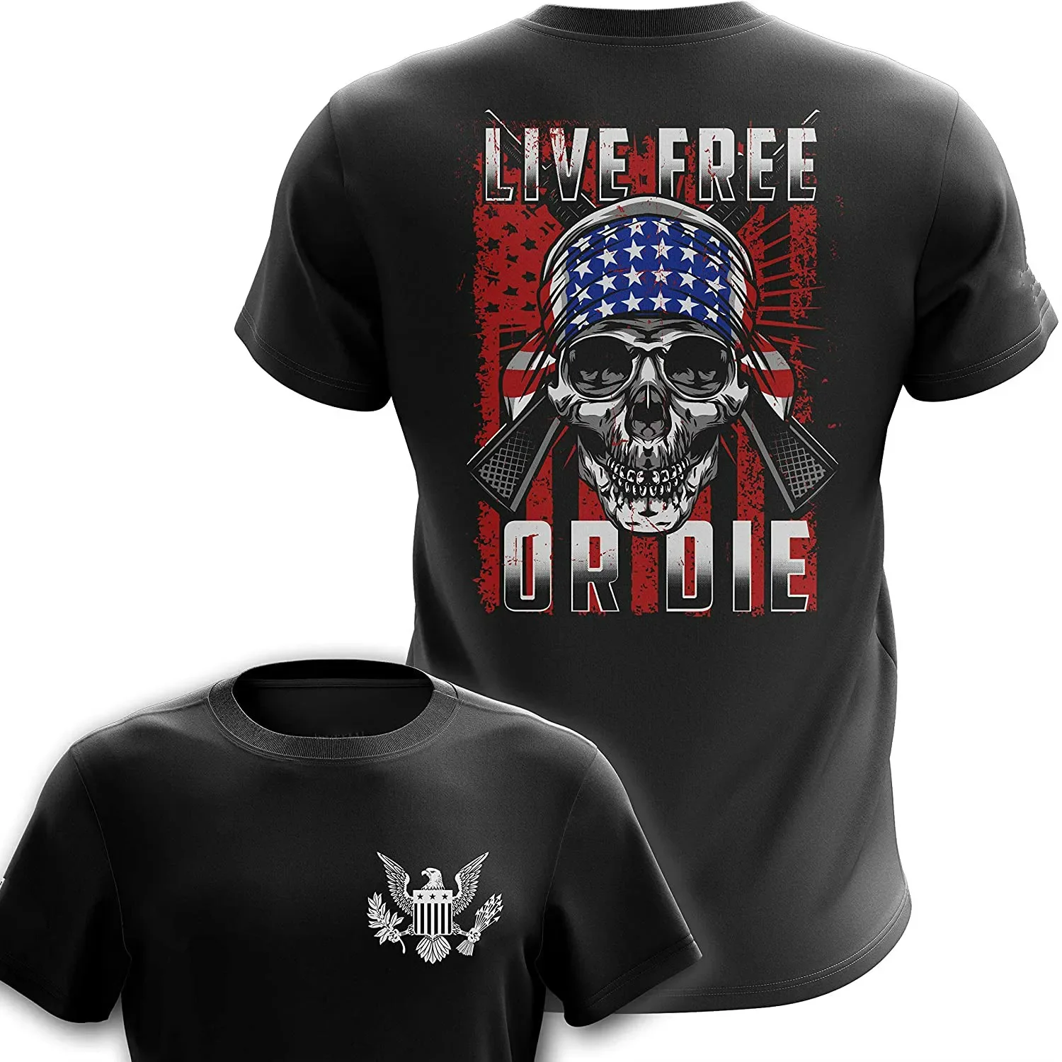 

Live Free or Die. US Patriotic Second Amendment T Shirt 100% Cotton Short Sleeve O-Neck Casual Mens T-shirts New Size S-3XL