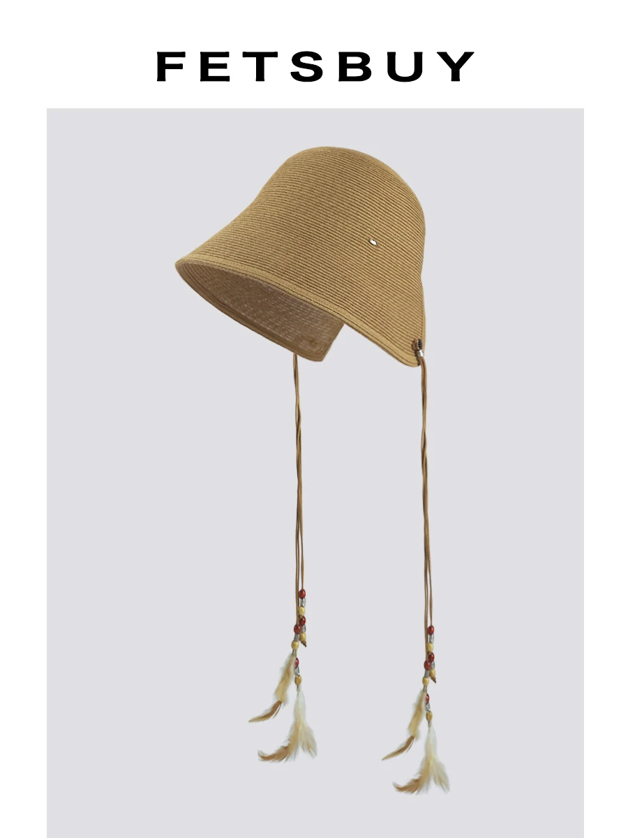 fetsbuy-cappello-da-pescatore-estivo-traspirante-con-copertura-viso-stile-intrecciato-fiocco-decorativo-cappello-da-donna-che-minimizza-il-viso