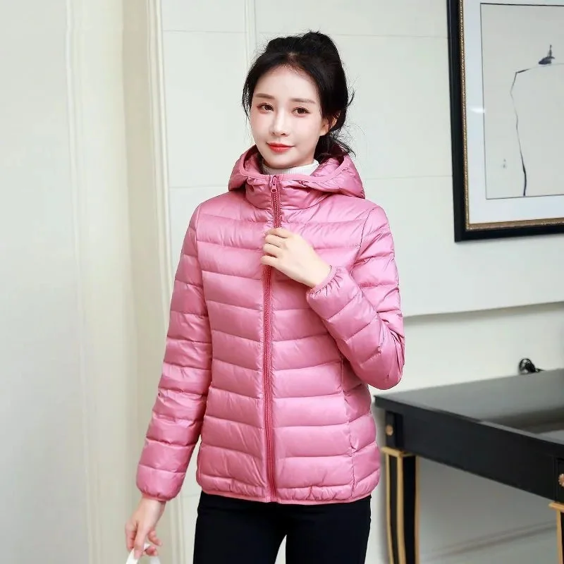 Puffer Jacket Women Parkas Fall/Winter 2026New Light Warm Cotton-Padded Coat Thicken Short Slim Down Jacket Ladies Outerwear Top